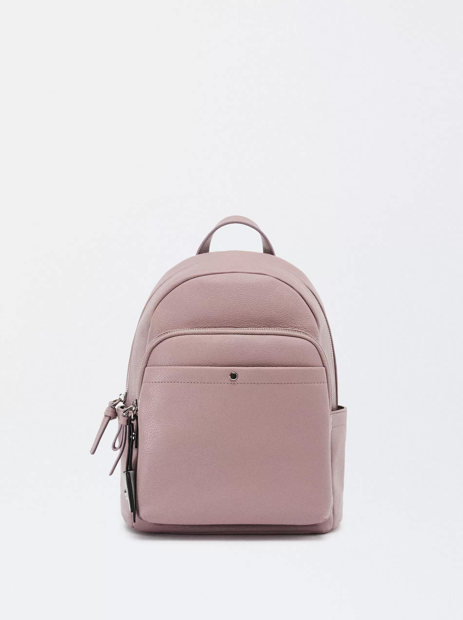 Backpacks<Parfois Backpack With Pendant Violet