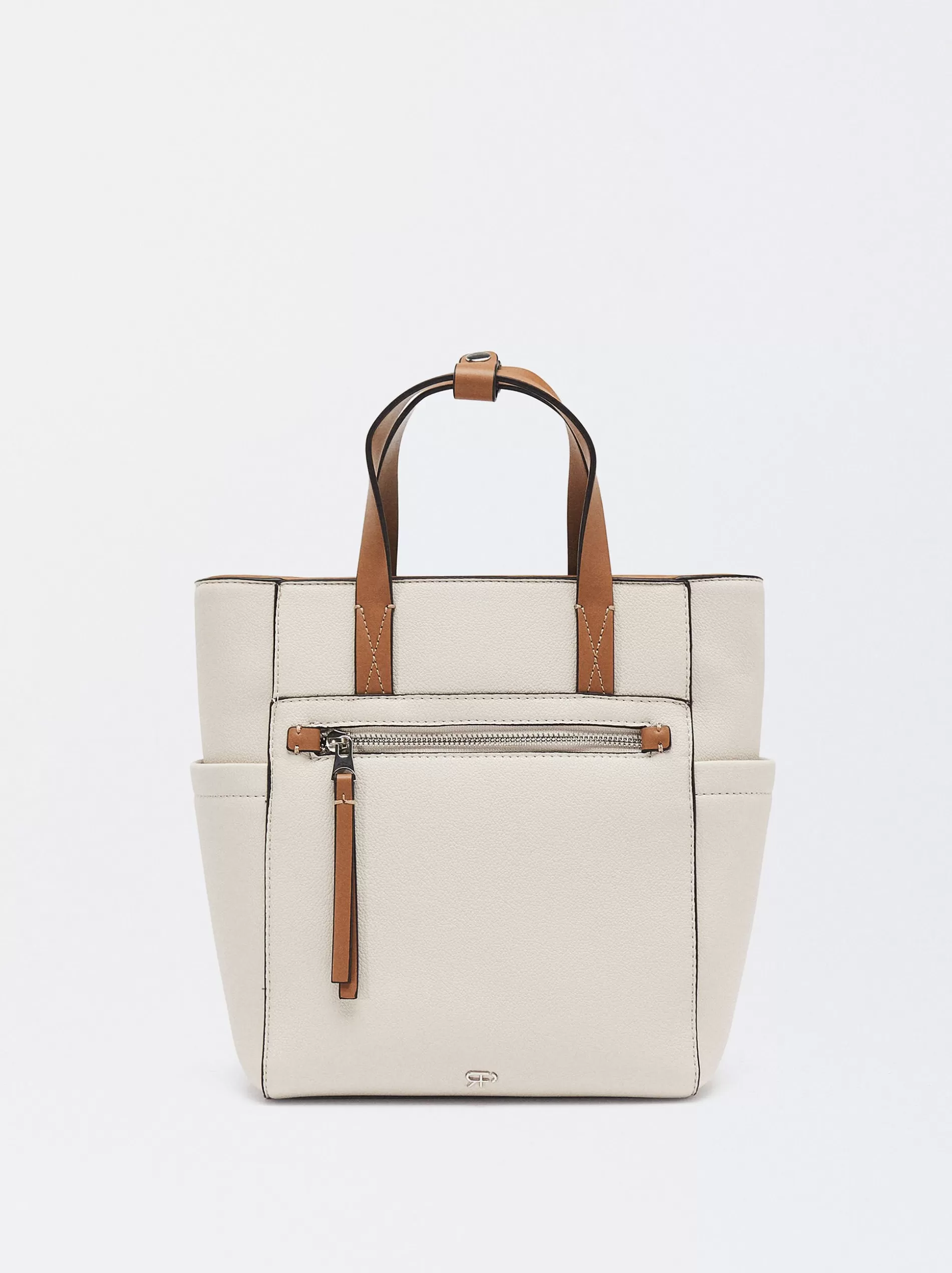 Backpacks<Parfois Basic Backpack Ecru