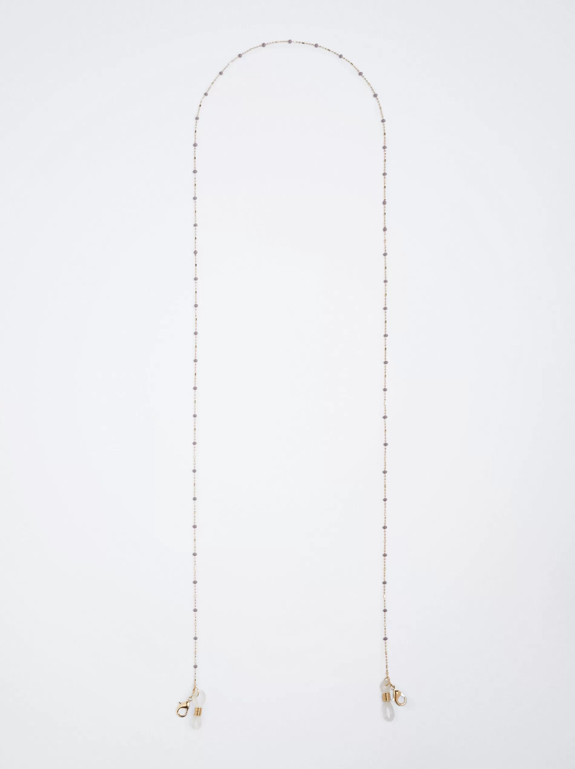 Chains for face masks or glasses<Parfois Chain For Sunglasses Or Mask With Enamel Violet