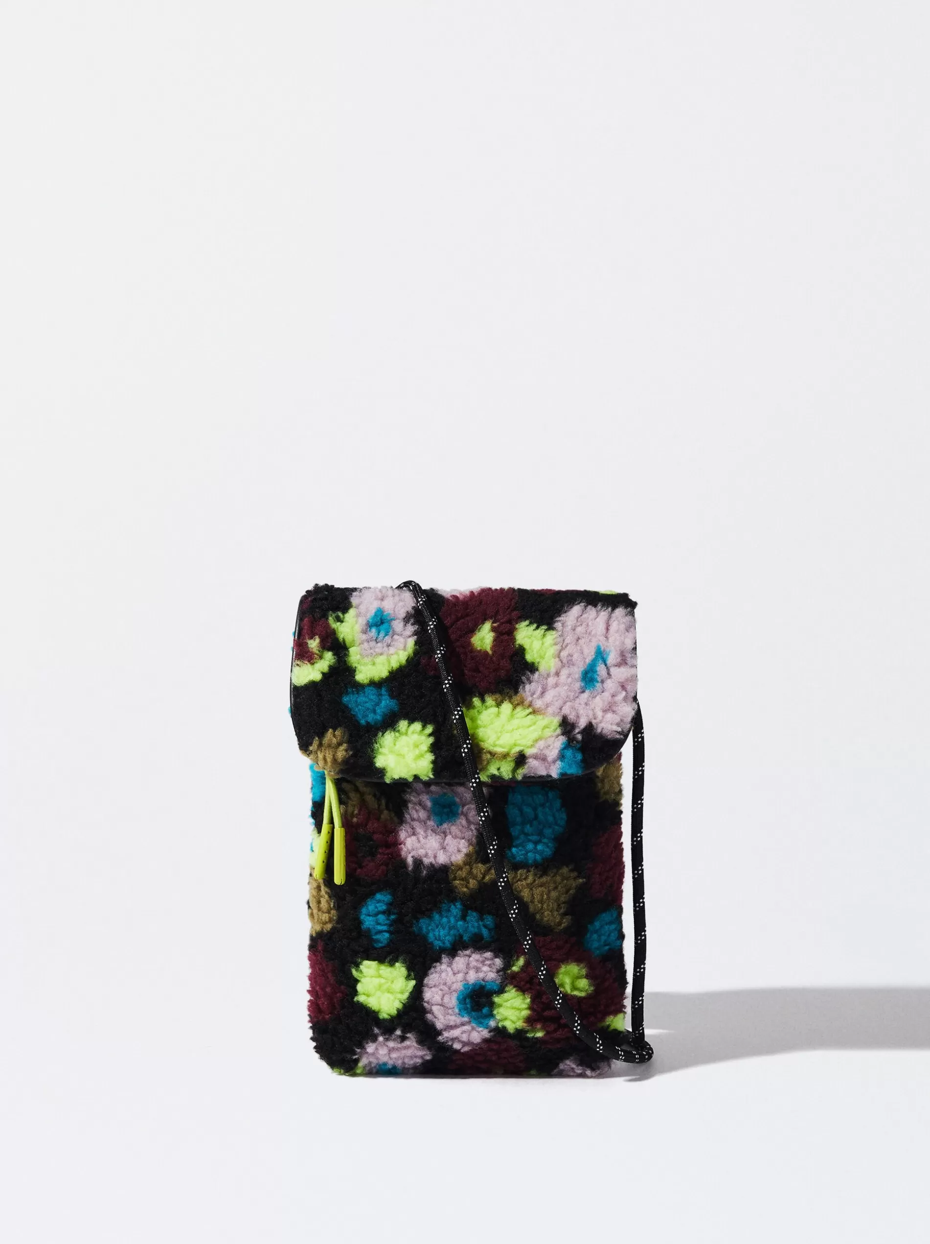 Phone Cases | Phone Holders<Parfois Faux Fur Phone Case Multicolor