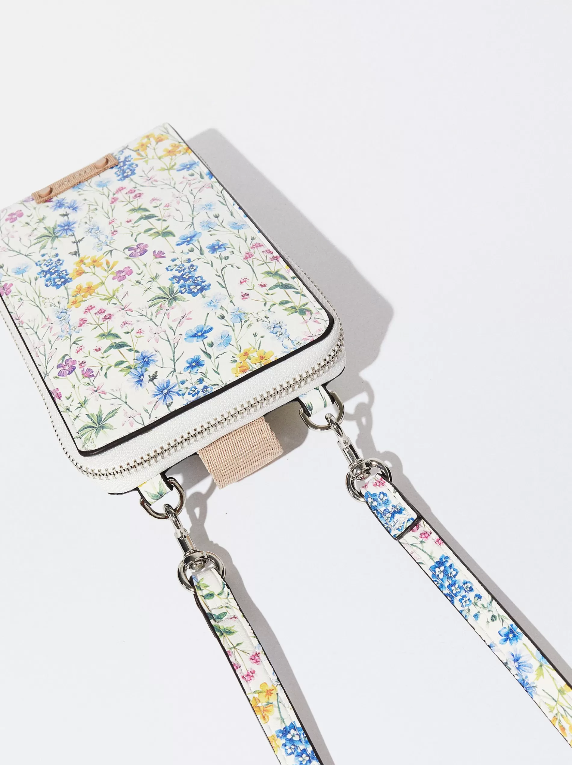 Phone Cases | Phone Holders<Parfois Floral Print Mobile Phone Case Blue