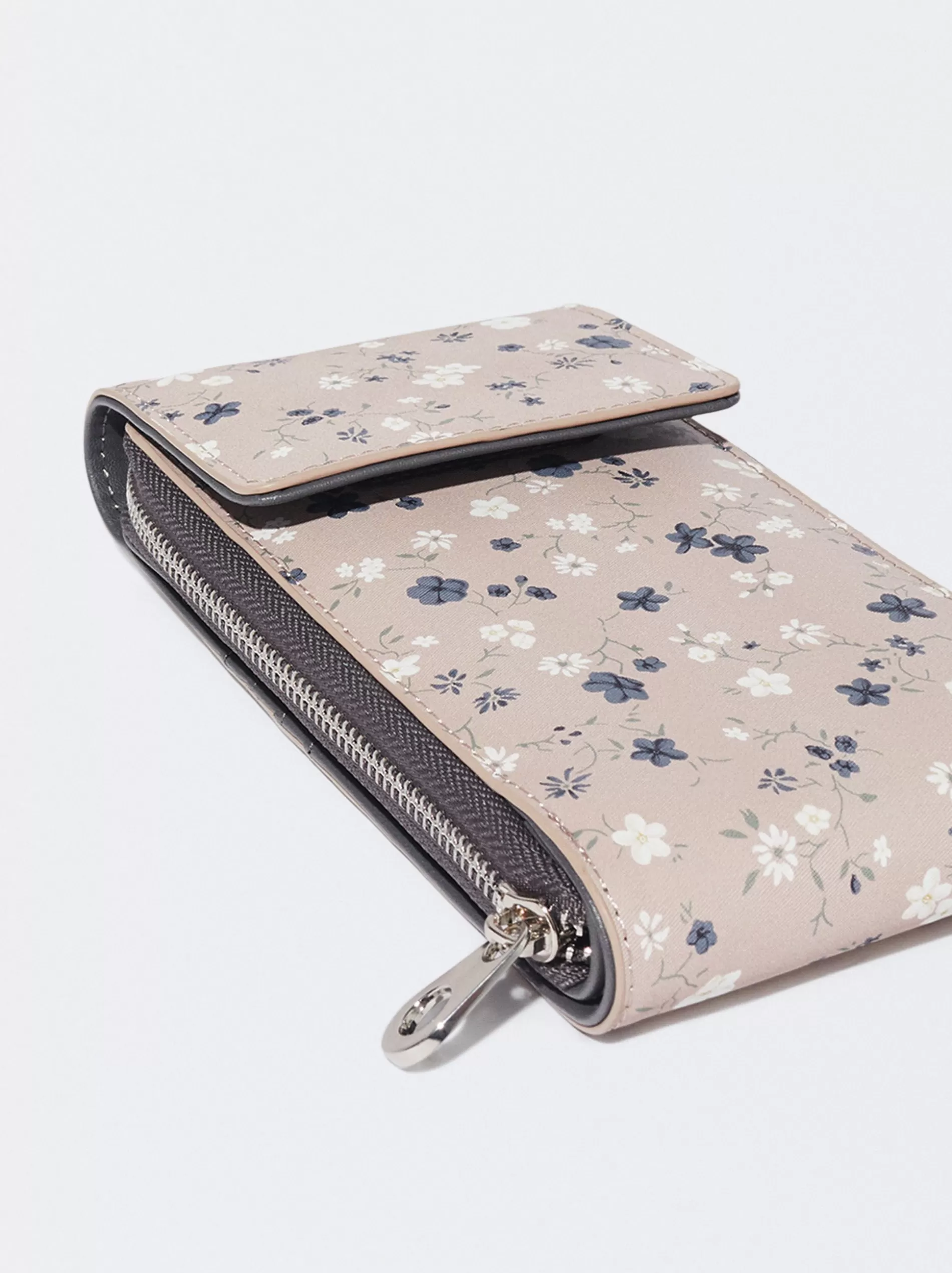 Phone Cases | Phone Holders<Parfois Floral Print Mobile Phone Case Beige