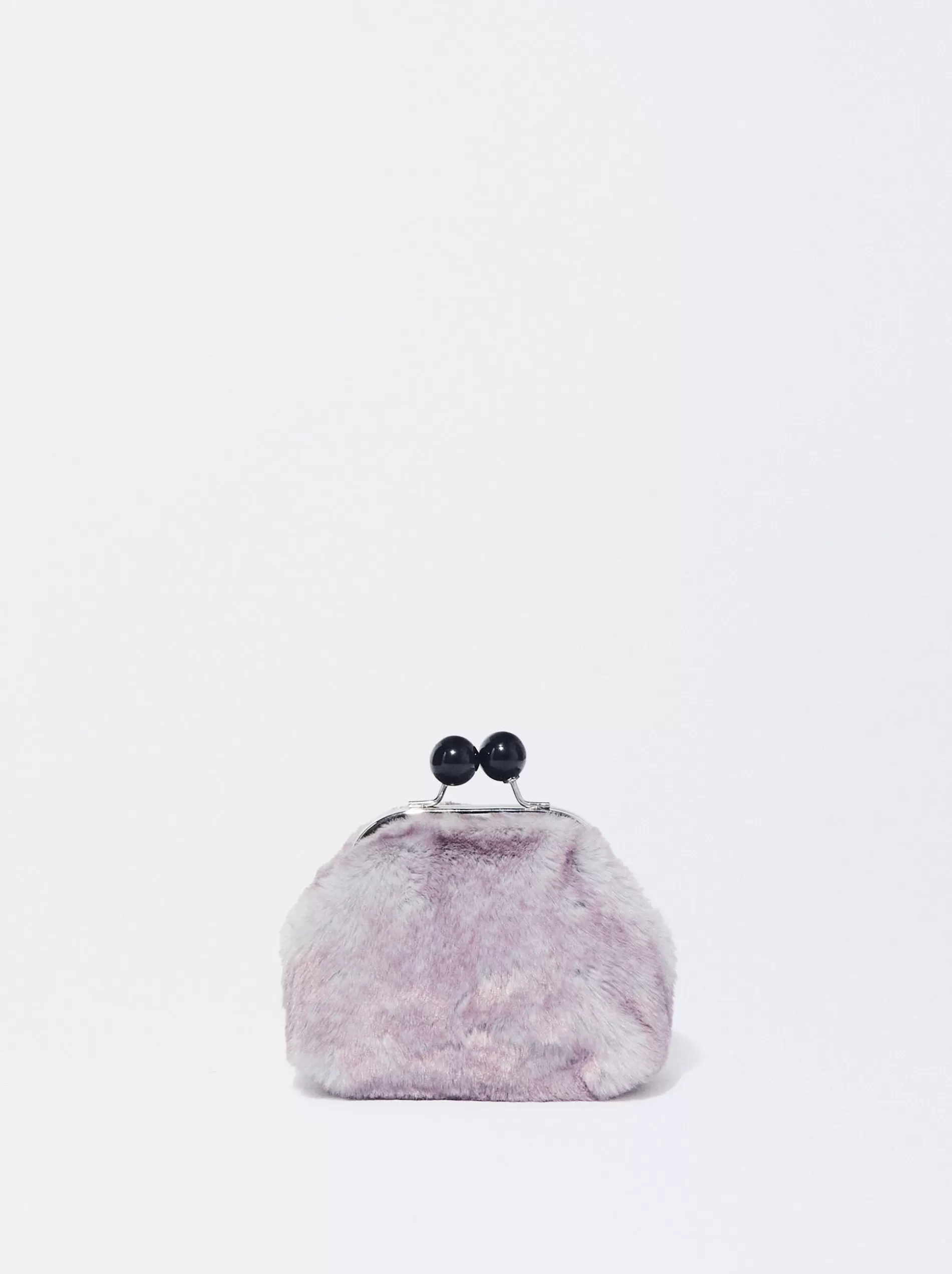 Coin Purses<Parfois Fur Effect Coin Purse Violet