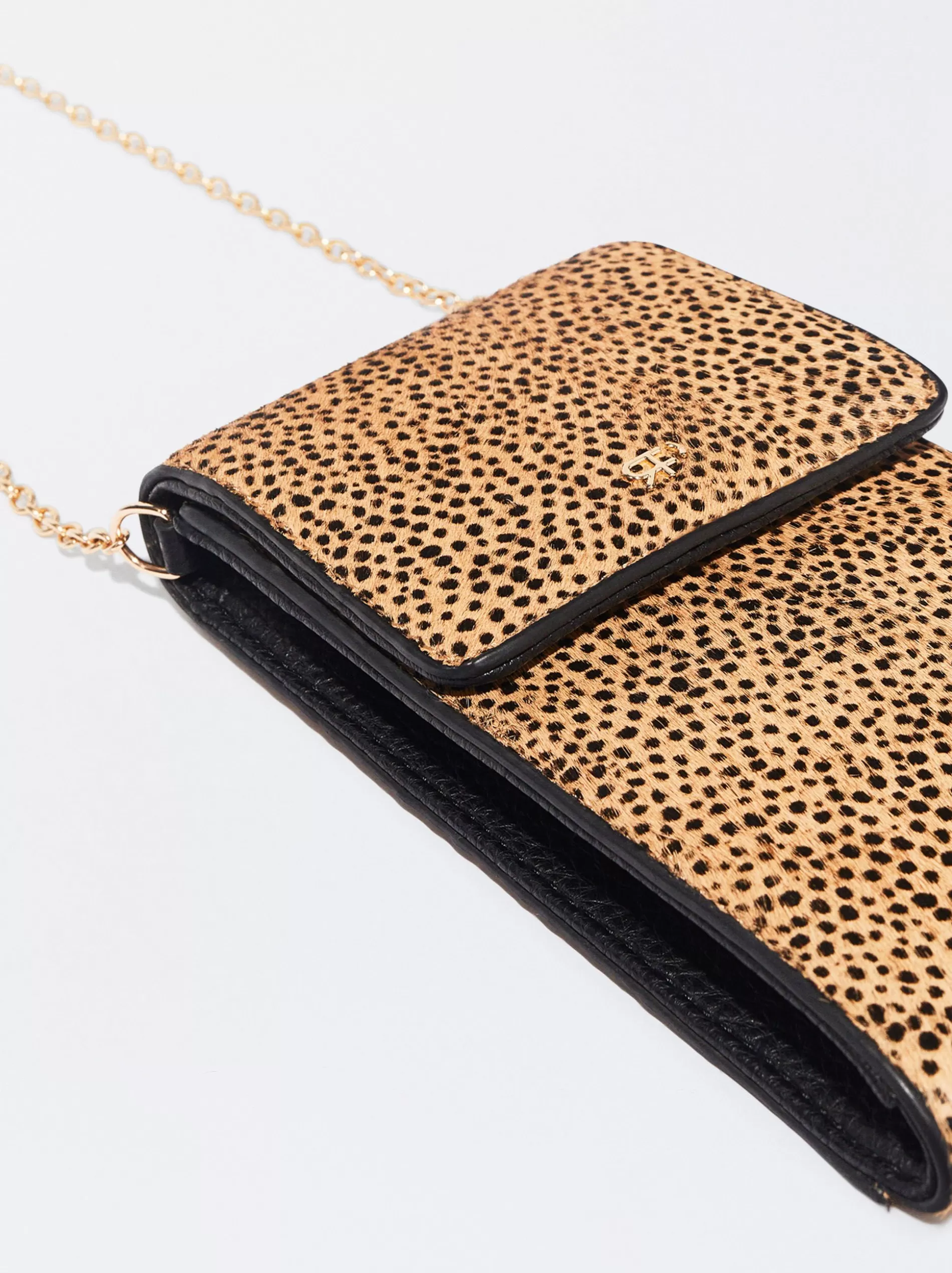 Phone Cases | Phone Holders<Parfois Fur Mobile Phone Bag Multicolor