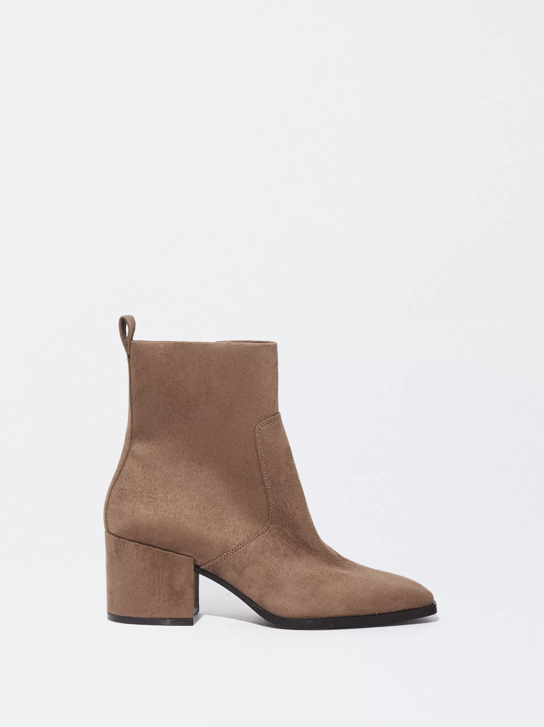 Boots and Ankle Boots<Parfois Mid-Heel Boots Brown