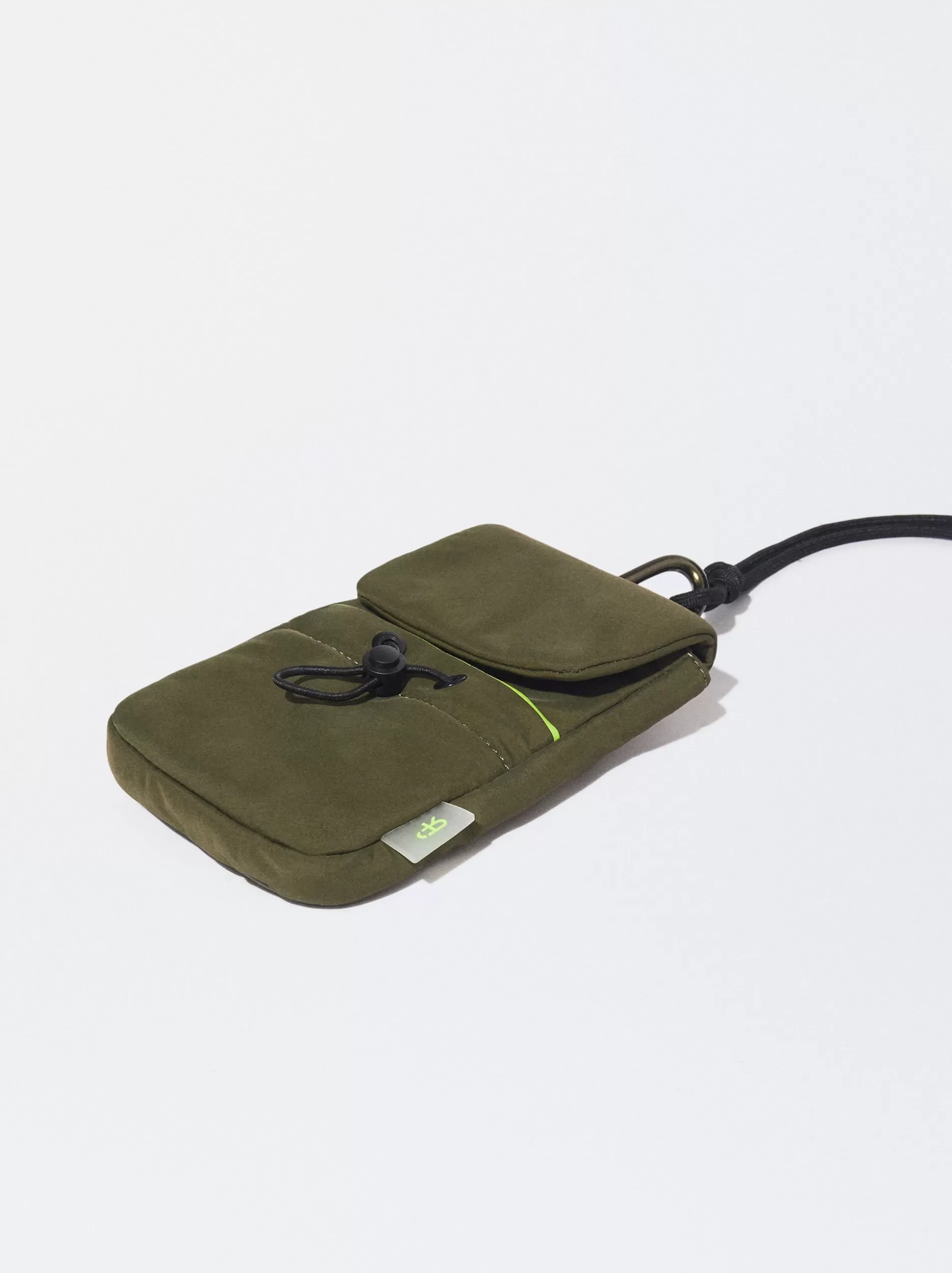 Phone Cases | Phone Holders<Parfois Recycled Nylon Phone Case Khaki